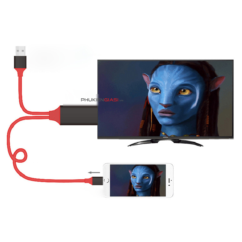 cáp hdmi cho iphone 5
