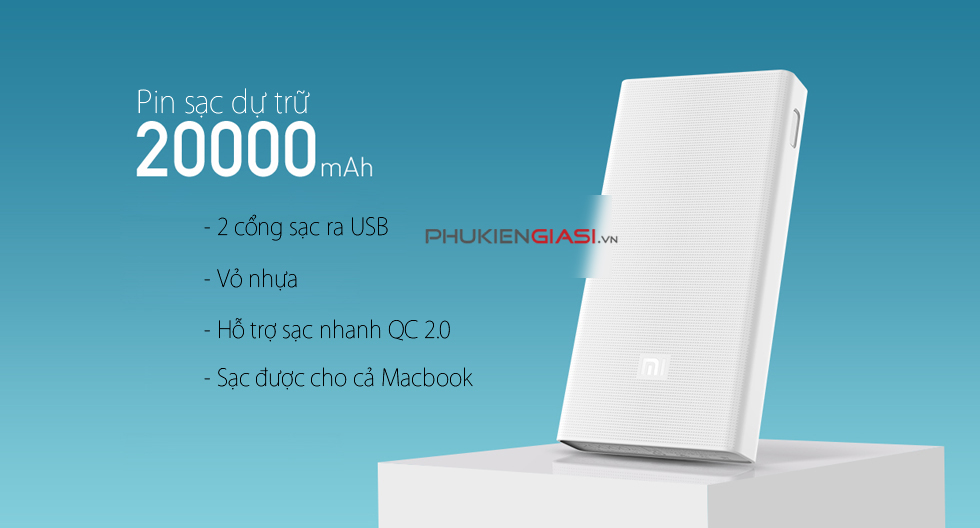 pin sạc dự phòng 20000mah