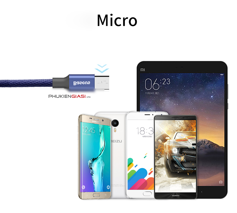 cáp sạc microusb