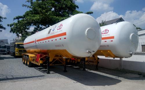 téc chở khí hóa lỏng LPG 48 - 53 khối