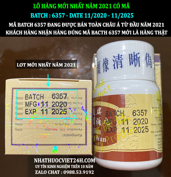 MUA COMBO 5 HỘP KIAN PEE WAN HÀNG CHÍNH HÃNG