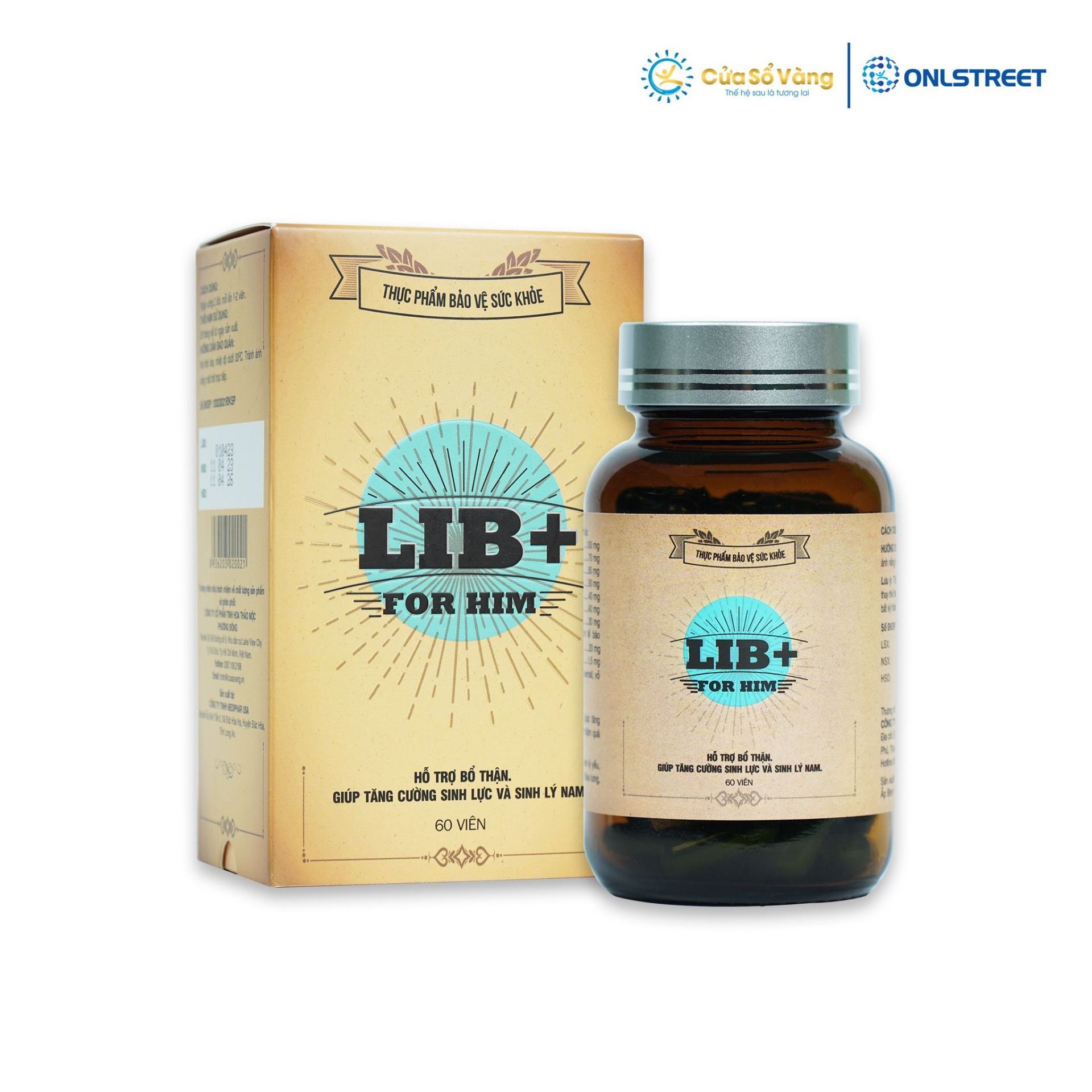 TPCN LIB FOR HIM – HỖ TRỢ TĂNG SINH LÝ NAM GIỚI