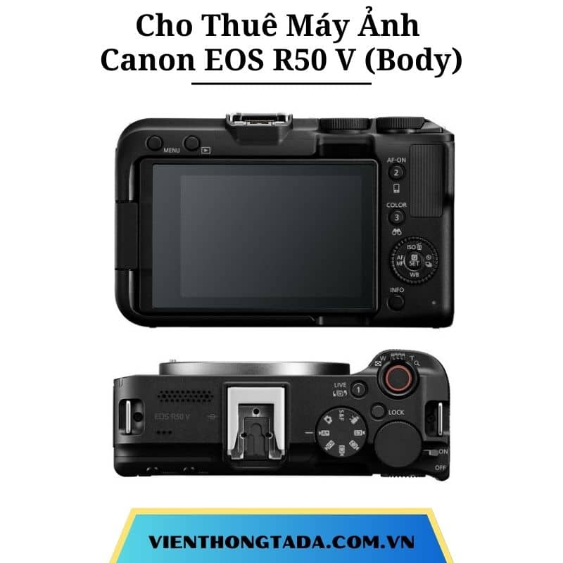 cho thuê máy ảnh Canon EOS R50 V (Body)