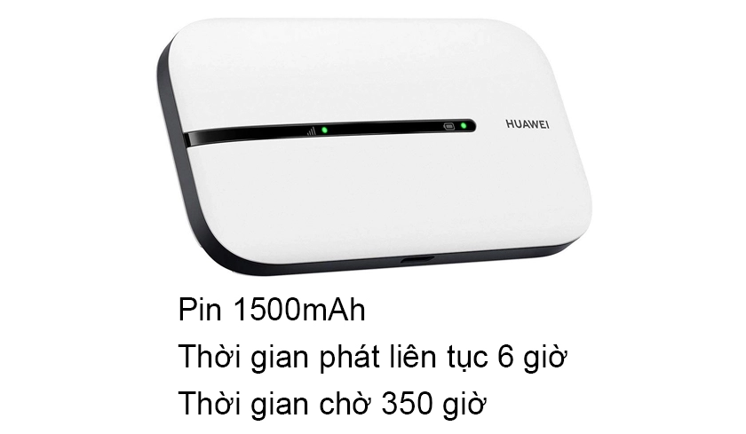 Huawei E5576-606 | Bộ Phát Wifi Di Động 4G 150Mbps, Pin 1500 mAh, 16 Thiết Bị Kết Nối Cùng Lúc | Bảo Hành 6 Tháng 