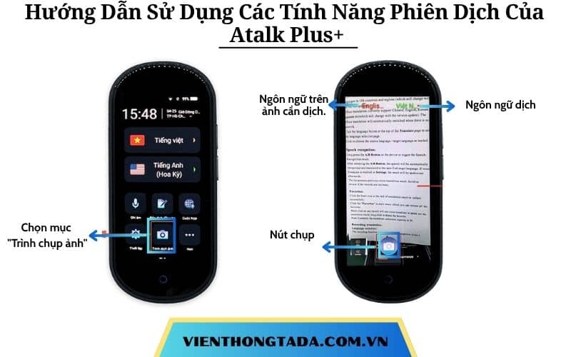 Hướng Dẫn Sử Dụng Các Tính Năng Phiên Dịch Của Máy Phiên Dịch Cầm Tay Atalk Plus+ Đúng Cách và Hiệu Quả