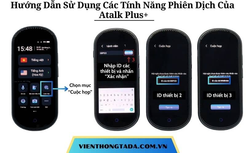 Hướng Dẫn Sử Dụng Các Tính Năng Phiên Dịch Của Máy Phiên Dịch Cầm Tay Atalk Plus+ Đúng Cách và Hiệu Quả