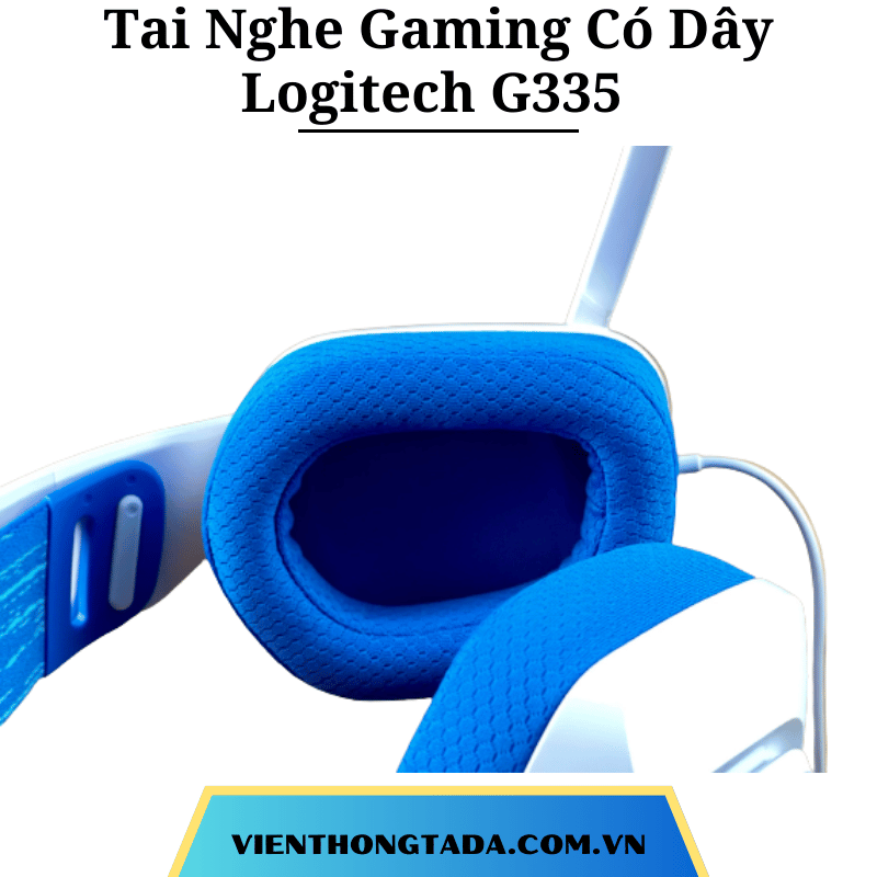 Tai Nghe Gaming Có Dây Logitech G335 - Hàng chính hãng - Bảo hành 2 năm (viễn thông tada)