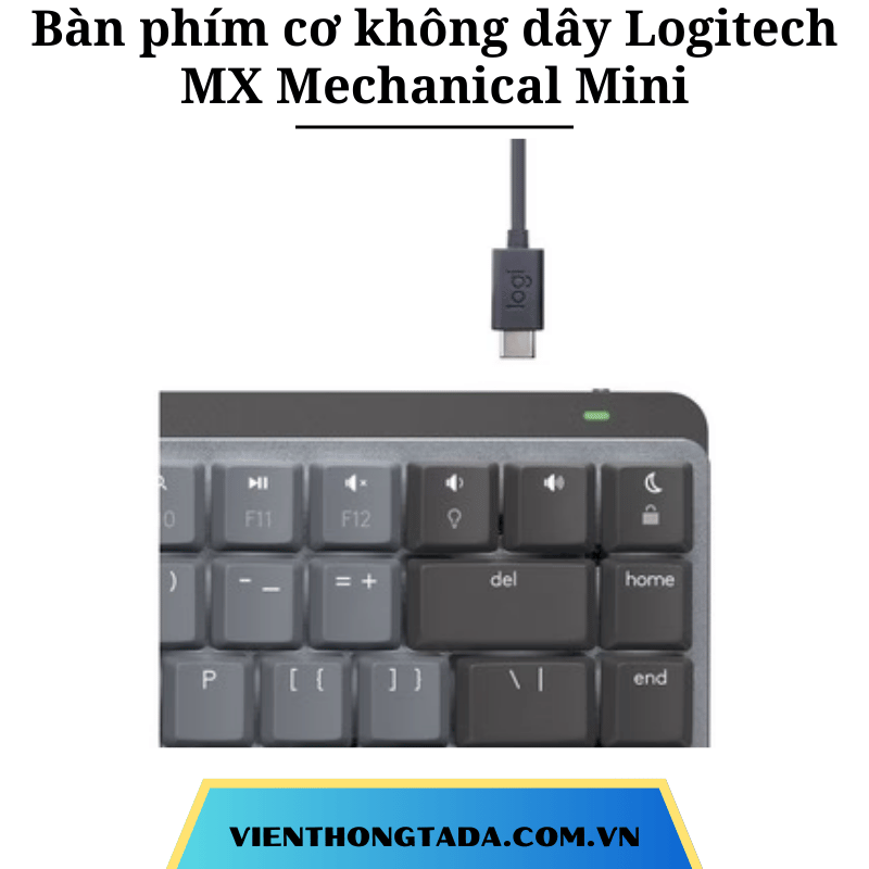 Bàn phím cơ không dây Logitech MX Mechanical Mini