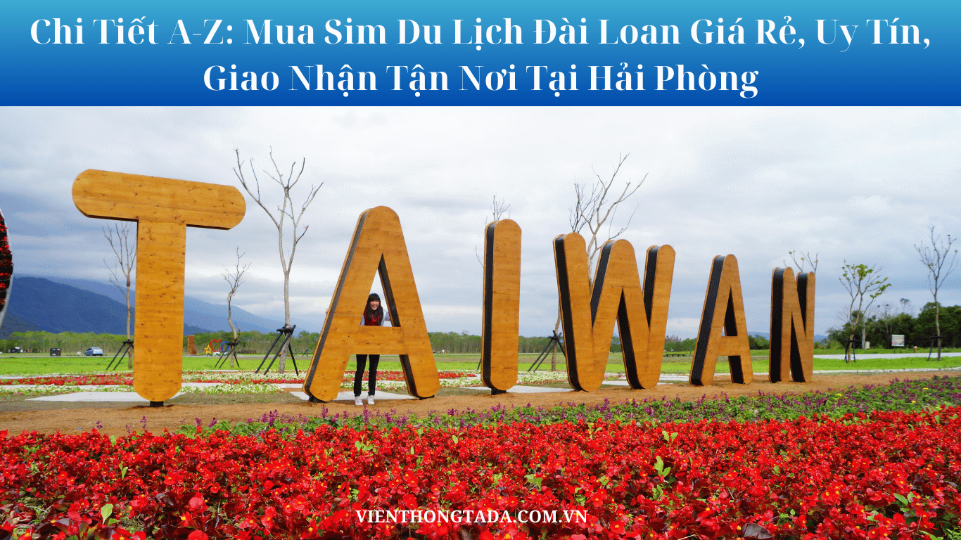 Chi Tiết A-Z: Mua Sim Du Lịch Đài Loan Giá Rẻ, Uy Tín, Giao Nhận Tận Nơi Tại Hải Phòng