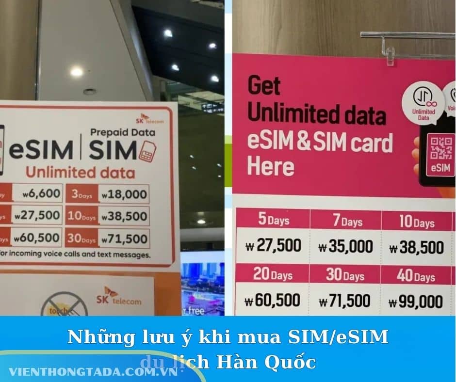 SIM Du Lịch Hàn Quốc Chi Tiết A-Z: Kinh Nghiệm Mua, Cách Chọn Và Những Lưu Ý Quan Trọng