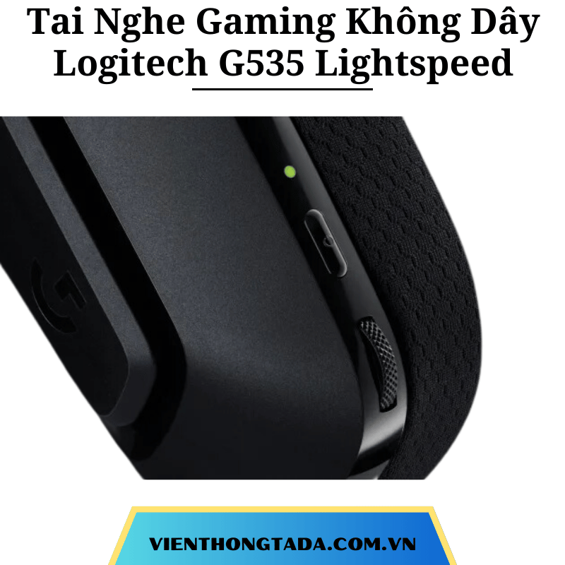 Tai Nghe Gaming Không Dây Logitech G535 LIGHTSPEED (Đen) - Hàng chính hãng - Bảo hành 2 năm (tada việt nam)