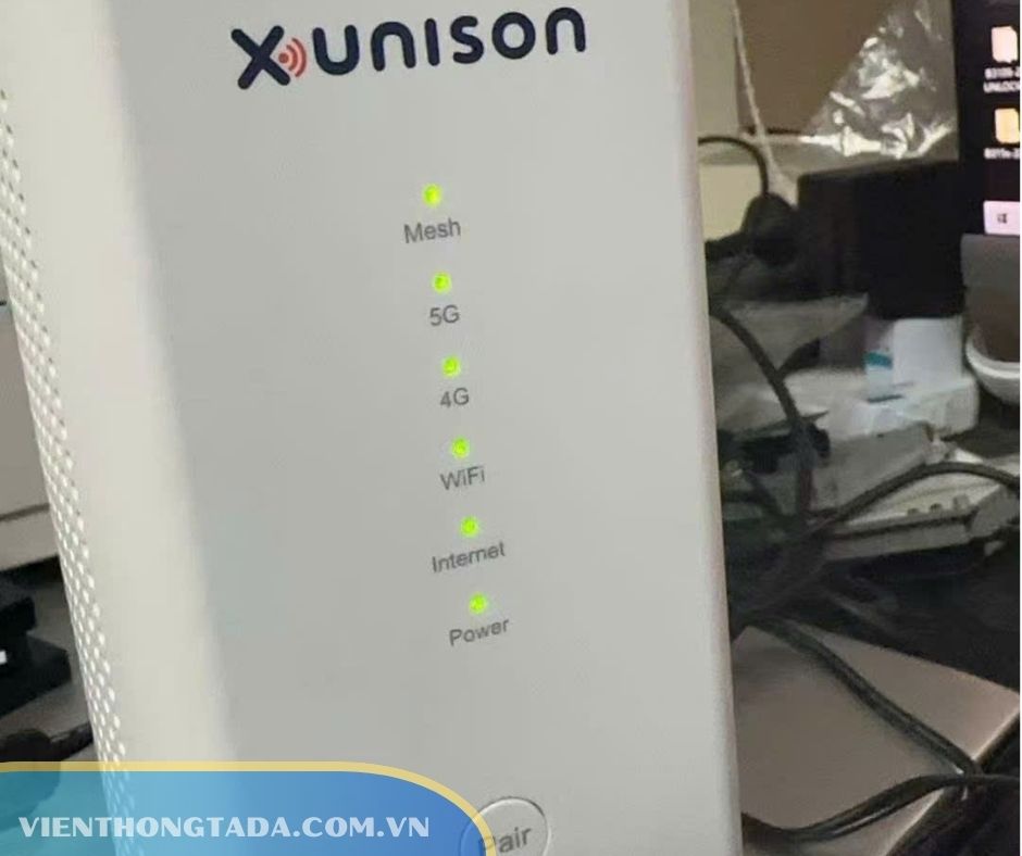 Bộ Phát WiFi 5G Chuẩn WiFi 6 Xunison Hub D50, Tốc Độ Cao, Băng Tần Kép, 4 Cổng WAN/LAN | Hàng Chính Hãng