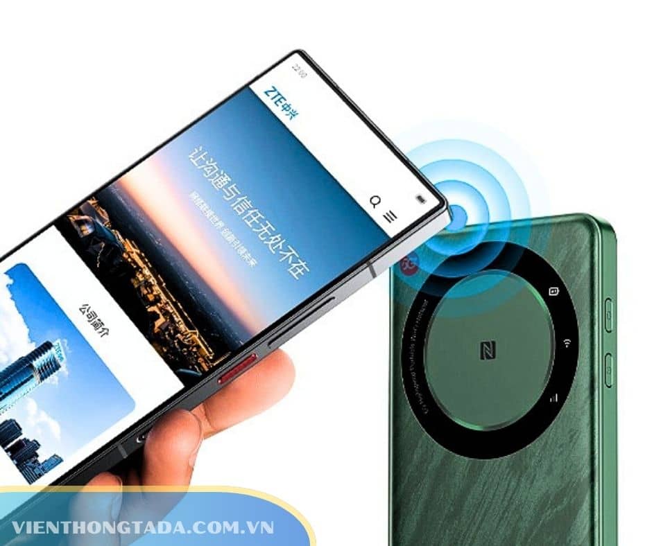 ZTE U30 Air | Bộ Phát WiFi Di Động 5G, Tốc Độ Cao 876Mbps, Băng Tần Kép, Pin Khủng, Kết Nối Một Chạm |Hàng Chính Hãng
