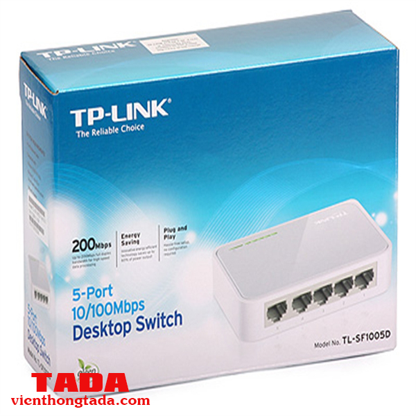 Bộ Chia Tín Hiệu Để Bàn 5 cổng TP-Link TL-SF1005D - Hàng Chính Hãng