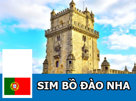 Sim và eSIM 3G/4G du lịch Bồ Đào Nha - Nhận Tại Việt Nam