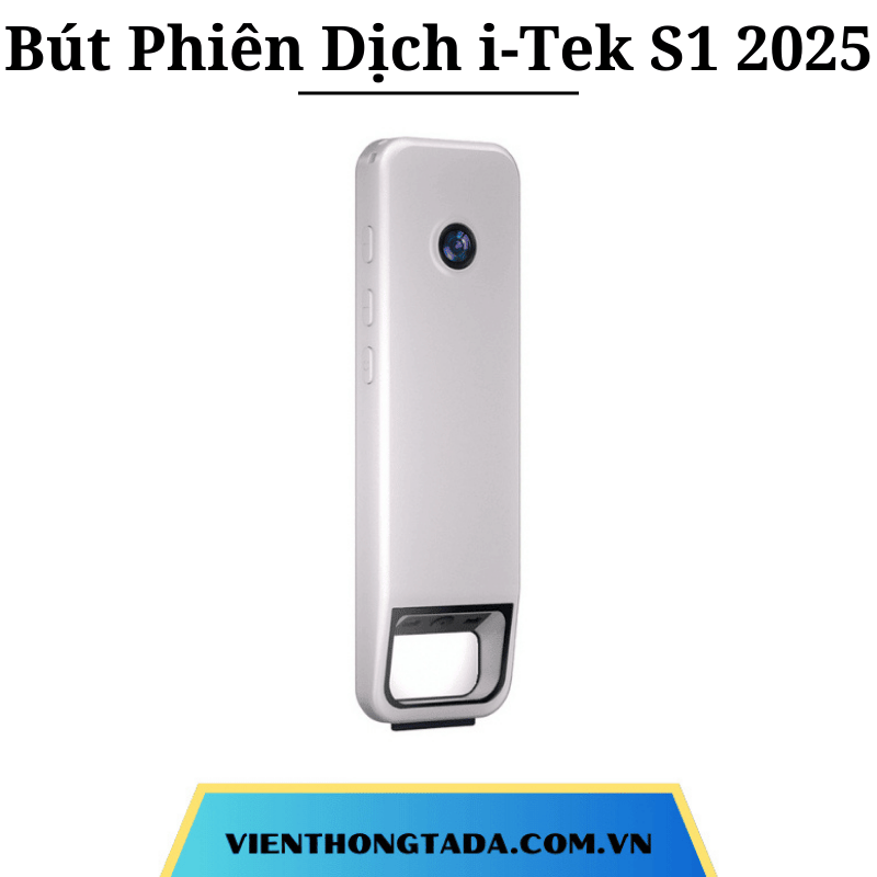 Bút Phiên Dịch i-Tek S1 2025 - Máy Phiên Dịch Nhiều Ngôn Ngữ, Dịch 19 Ngôn Ngữ Offline- Hàng Chính Hãng- Bảo hành 12 tháng