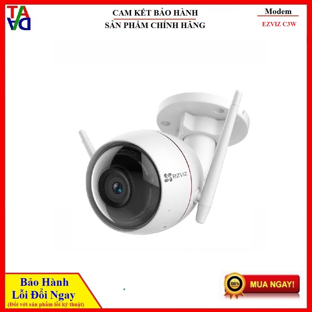 Camera IP Wifi Không Dây Ezviz C3W Pro 4MP - Hàng Chính Hãng - Bảo hành 24 tháng 1 đổi 1