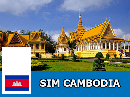 Sim và eSIM 3G/4G du lịch Campuchia  - Nhận Tại Việt Nam
