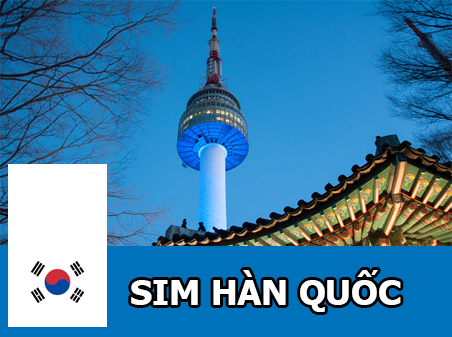 Sim và eSIM 3G/4G Du Lịch Hàn Quốc - Nhận Ngay Tại Việt Nam
