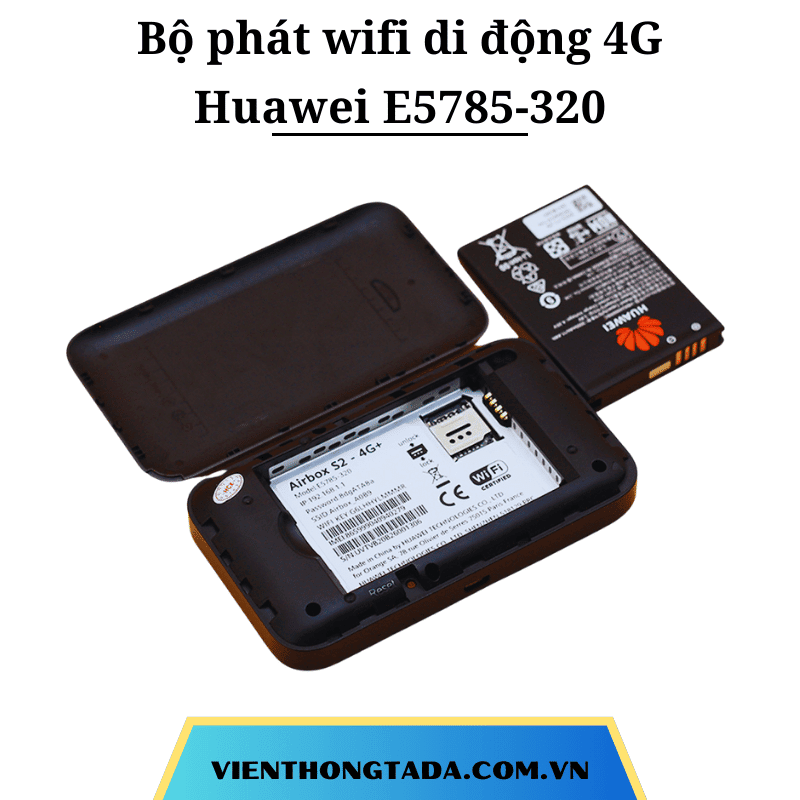 Huawei E5785 | Bộ Phát Wifi Di Động 4G 300Mbps, Pin 3000mAh, Băng Tần Kép| Bảo hành 12 tháng 1 đổi 1