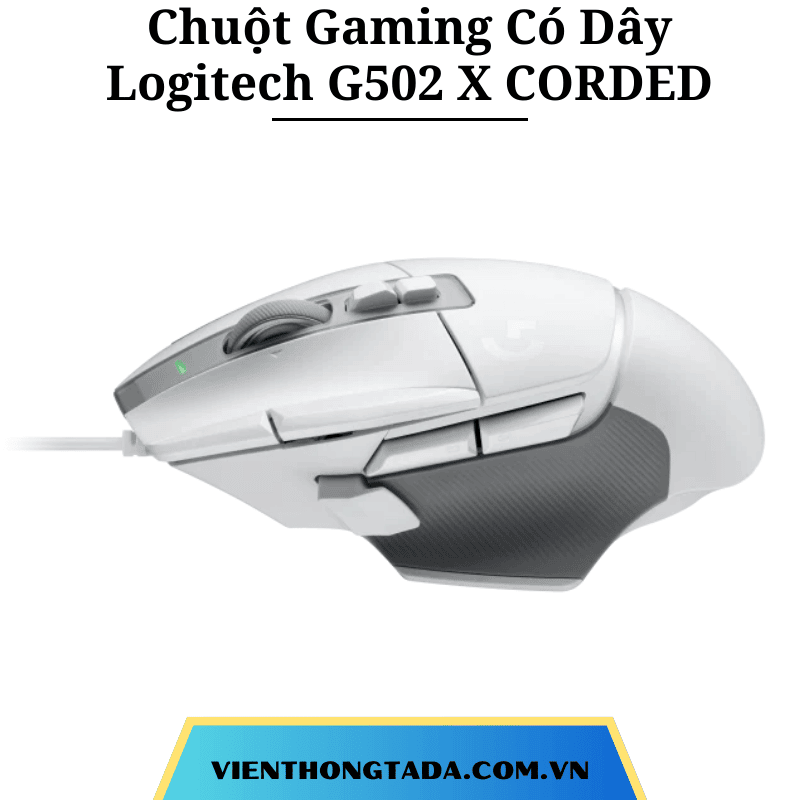 Chuột Gaming Có Dây Logitech G502 X CORDED - Viễn thông Tada