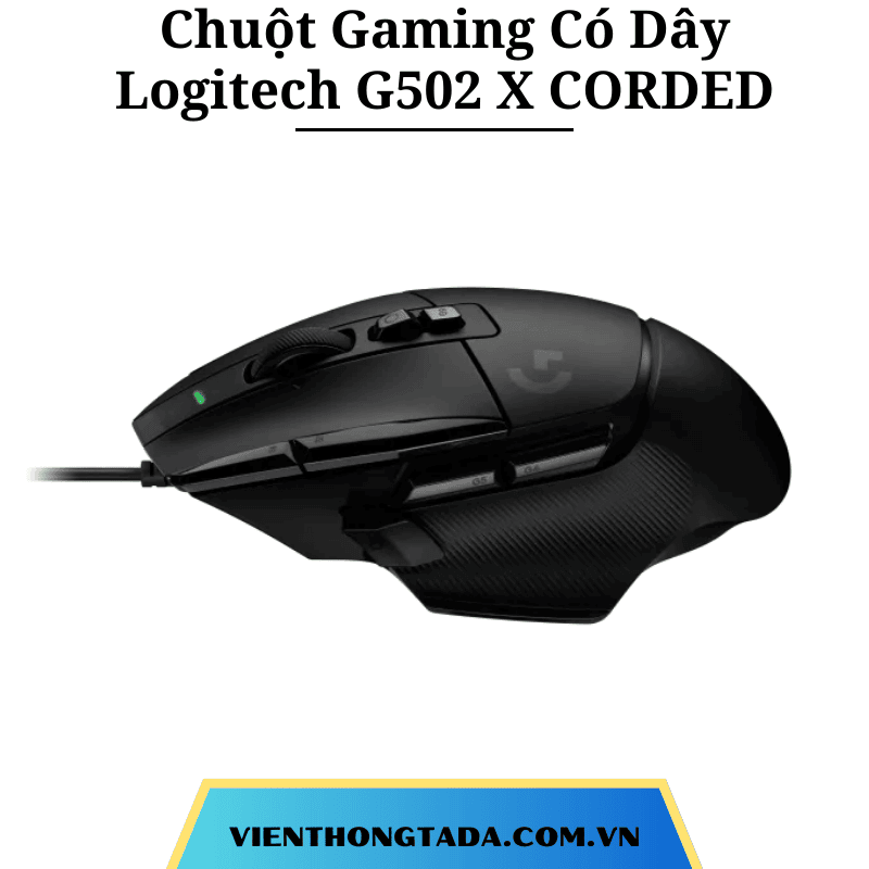 Chuột Gaming Có Dây Logitech G502 X CORDED - Viễn thông Tada