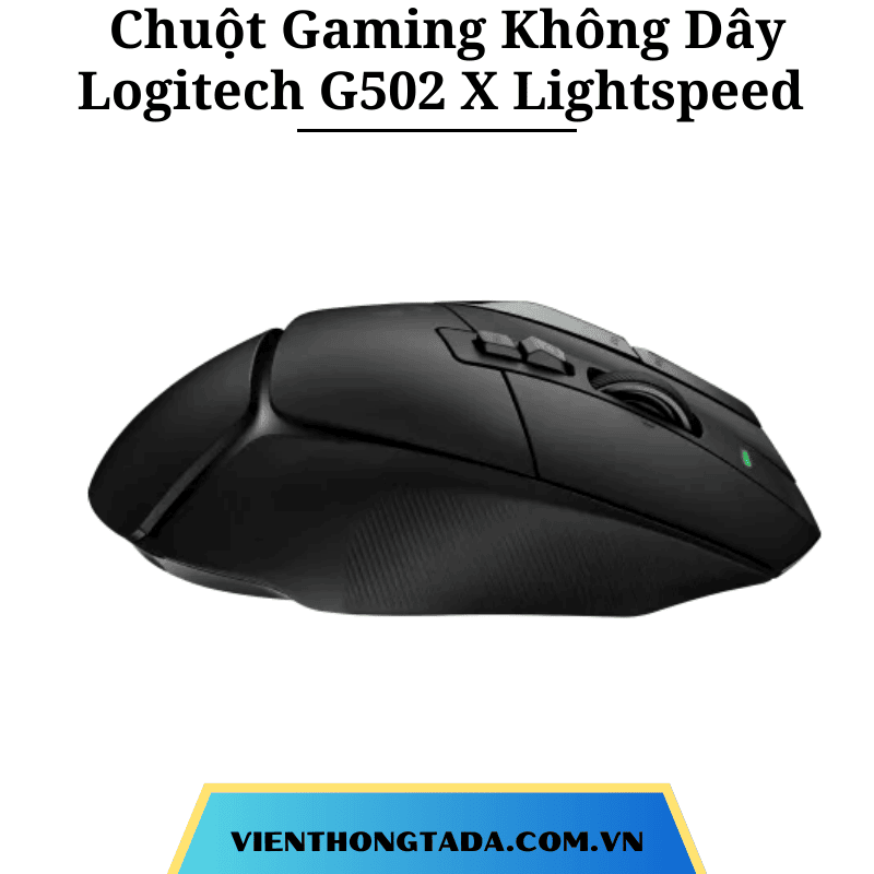 Chuột Gaming Không Dây Logitech G502 X Lightspeed (ĐEN) - Viễn thông tada
