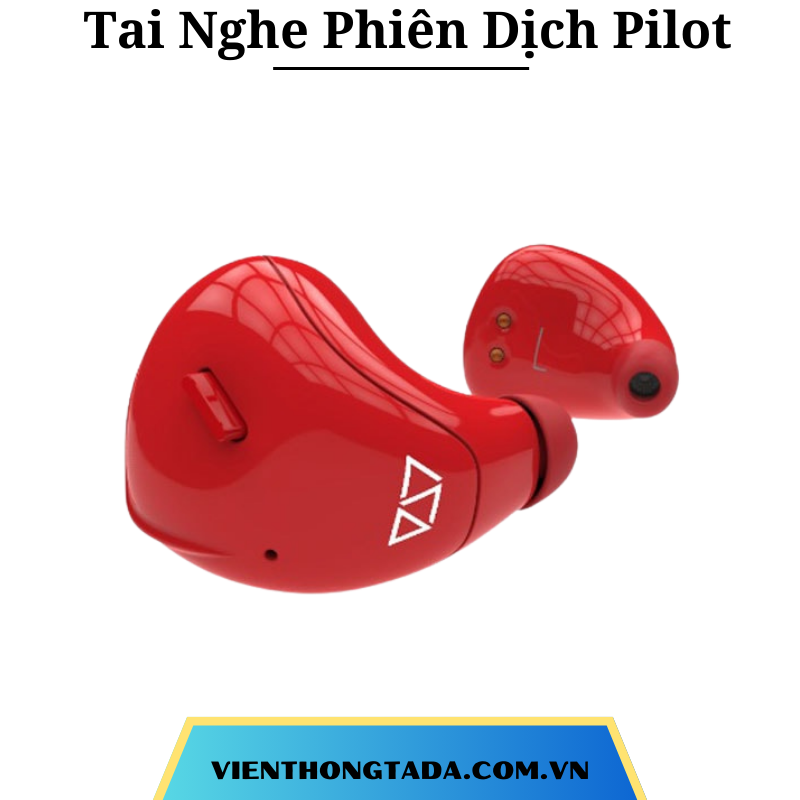 Tai Nghe Phiên Dịch Pilot: Tai nghe Bluetooth phiên dịch, Hỗ trợ dịch 15 ngôn ngữ, Thời lượng pin cao - Hàng chính hãng- Bảo hành 12 tháng (tada việt nam)