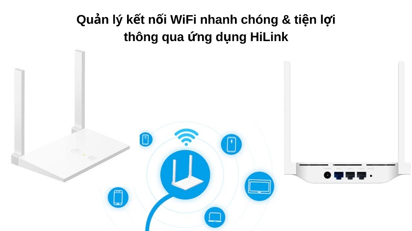 Bộ Phát Wifi Huawei WS318N-21 Chuẩn N Tốc Độ 300MBPS