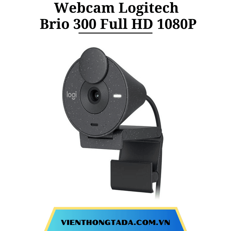 Webcam Logitech Brio 300 Full HD 1080P