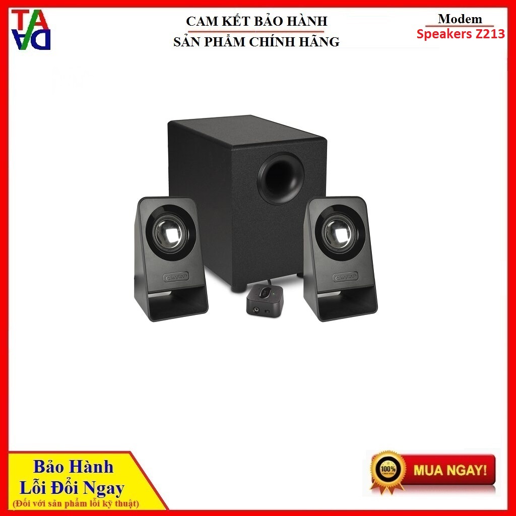 Loa Multimedia Speakers Z213 - Hàng chính hãng - Bảo hành 12 tháng