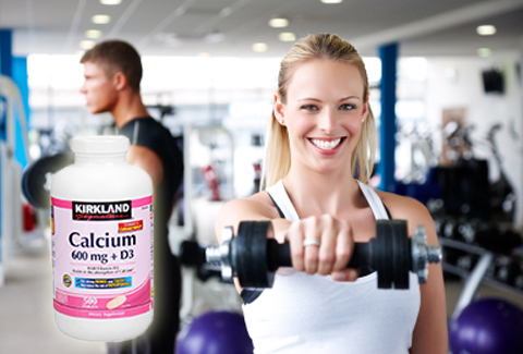 Thuốc Bổ Sung Canxi Kirkland Calcium 600mg + D3 2