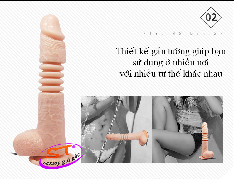 Dương vật gắn tường thụt ngoáy Thunder Up Baile - DC01A
