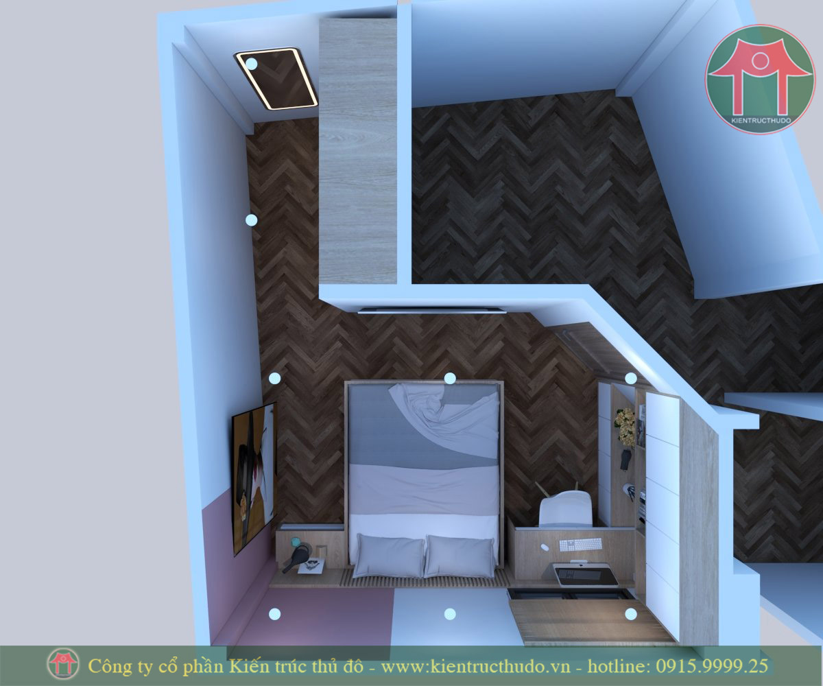 thiet ke noi that phong ngu con gai