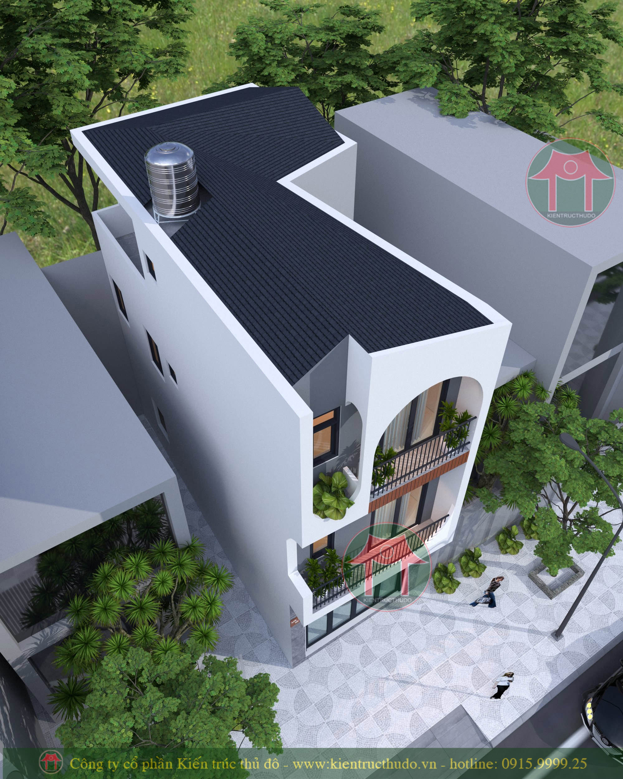 thiet ke nha 3 tang tai ha dong ha noi 02