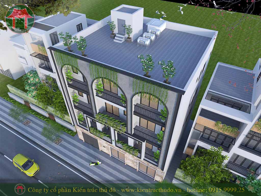 Thiết kế chung cư mini nhà Anh Vũ tại Hà Nội 4
