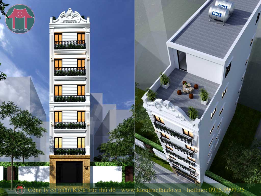 Thiết kế chung cư mini tại Dương Nội 1