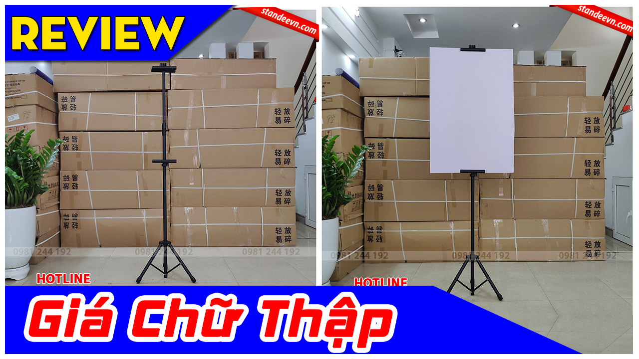 Video Standee Chữ Thập - Giá Chữ Thập