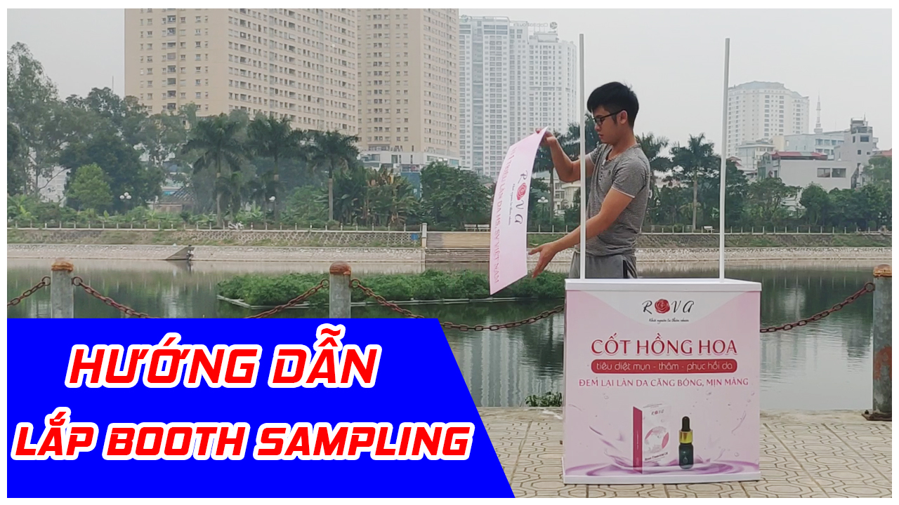 Hướng Dẫn Lắp Booth Sampling Trong 5 Bước