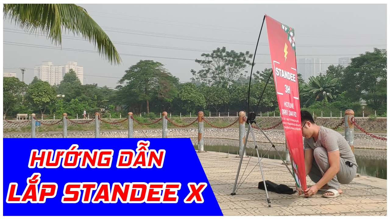 Cách Lắp Standee Chữ X, Hướng Dẫn Lắp Khung Standee X