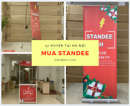 Mua Standee ở các Huyện tại Hà Nội