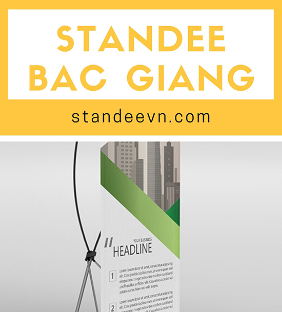 Standee Bắc Giang