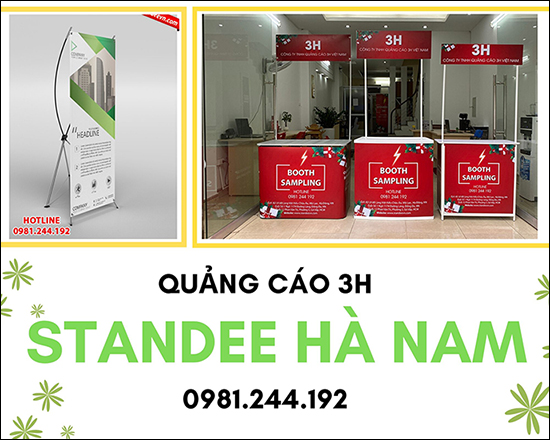 Standee Hà Nam