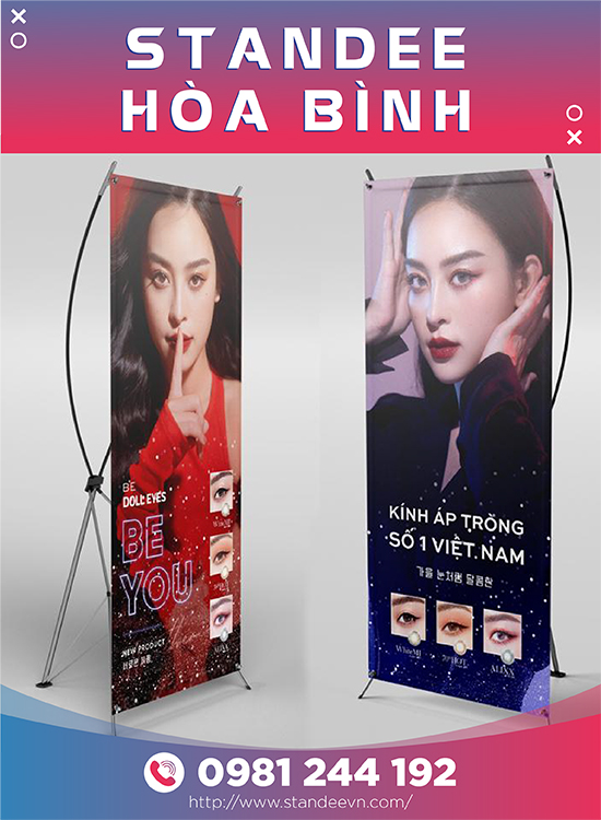 Standee Hòa Bình