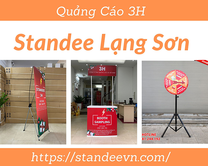 Standee tại Lạng Sơn