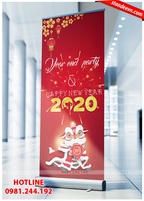 Standee Tất Niên Đẹp, Độc Đáo Cần Chú Ý Những Gì