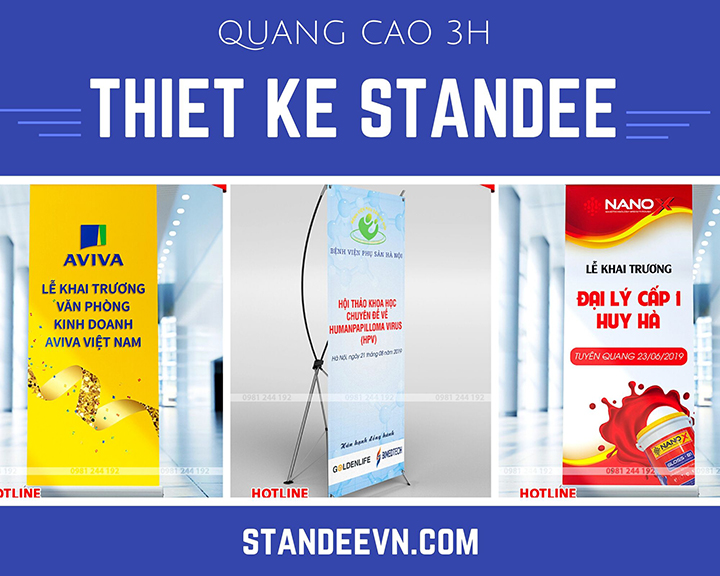 Thiết Kế Standee | Standee Design Chỉ Trong 3 Giờ