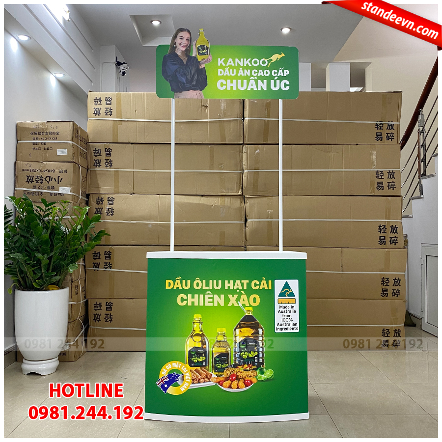 Quầy bán hàng di động tại Lạng Sơn