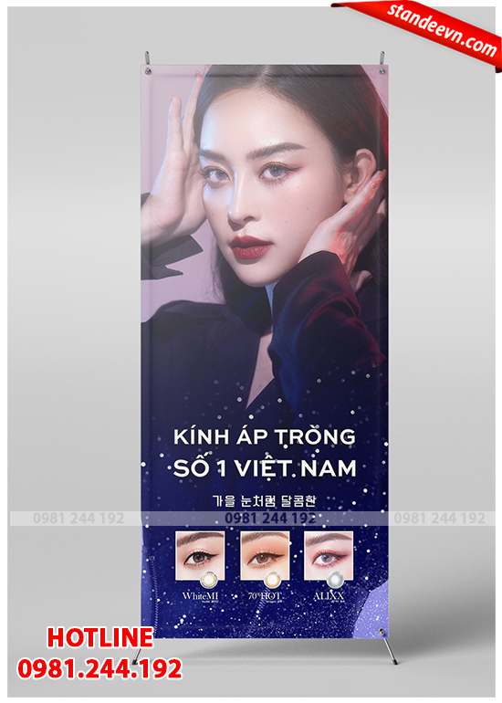 In standee chữ x