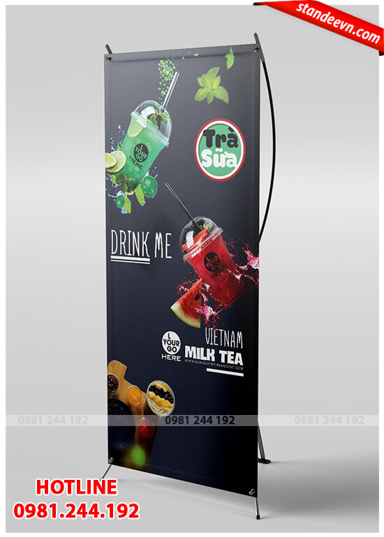 standee tra sua gia re